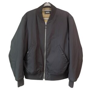 Buck Mason Black Bomber Jacket
